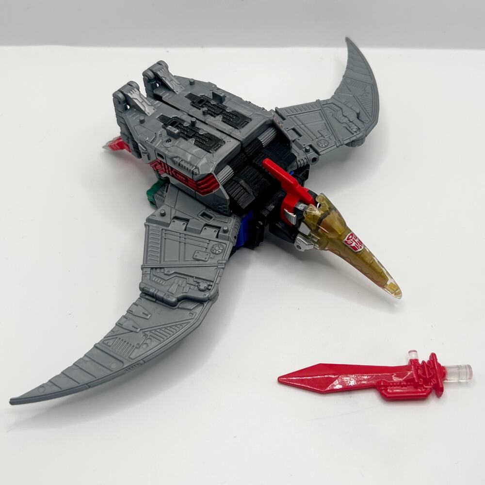 Transformers TOMY Power of the Primes Dinobot Swoop Complete w Sword Hasbro EUC